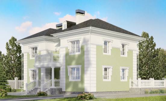 155-005-П Проект двухэтажного дома, экономичный домик из твинблока Белебей | Проекты домов от House Expert