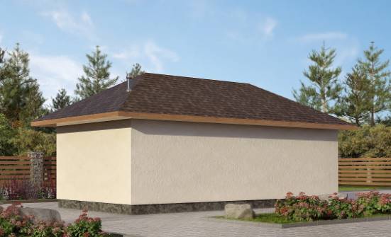 040-001-П Проект гаража из керамзитобетонных блоков Стерлитамак | Проекты домов от House Expert