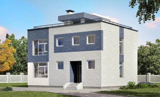 180-005-П Проект двухэтажного дома, средний загородный дом из арболита Стерлитамак | Проекты домов от House Expert