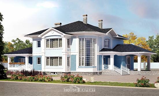 620-001-П Проект трехэтажного дома, гараж, уютный домик из керамзитобетонных блоков Янаул | Проекты домов от House Expert
