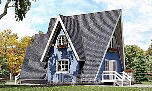 Проекты домов с мансардой, Кумертау
