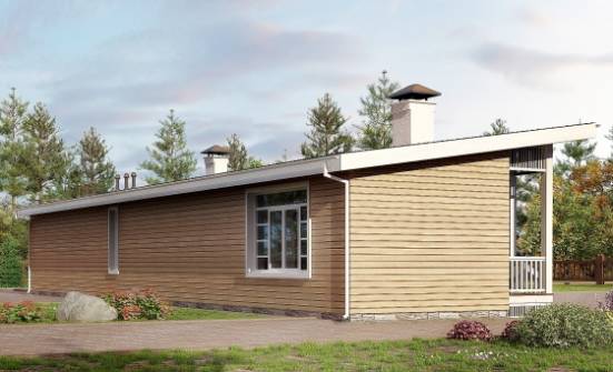 110-004-Л Проект бани из кирпича Давлеканово | Проекты домов от House Expert