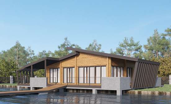 100-007-П Проект бани из дерева Учалы | Проекты домов от House Expert